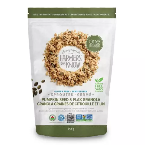 Sprouted Oat Pumpkin Seed & Flax Granola